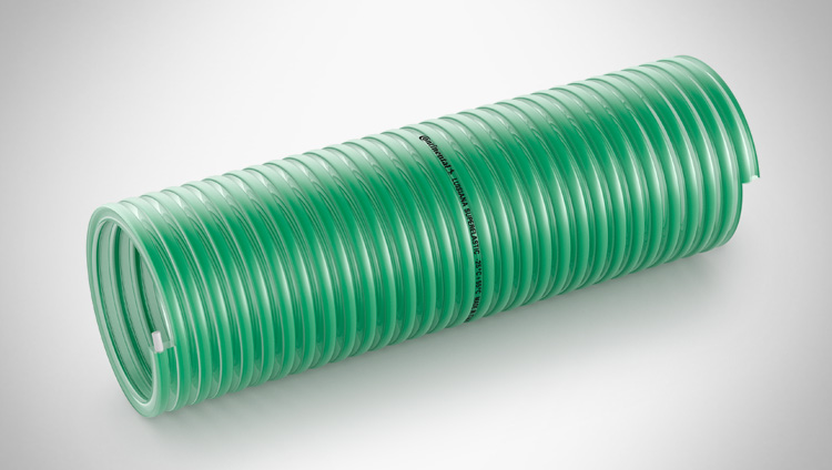 Tubo flessibile Merlett Plastics in PVC col. Trasparente, Ø int. 100mm, L.  10m